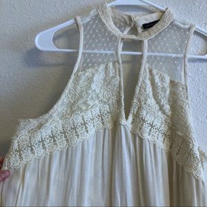 Crochet tank top American Eagle